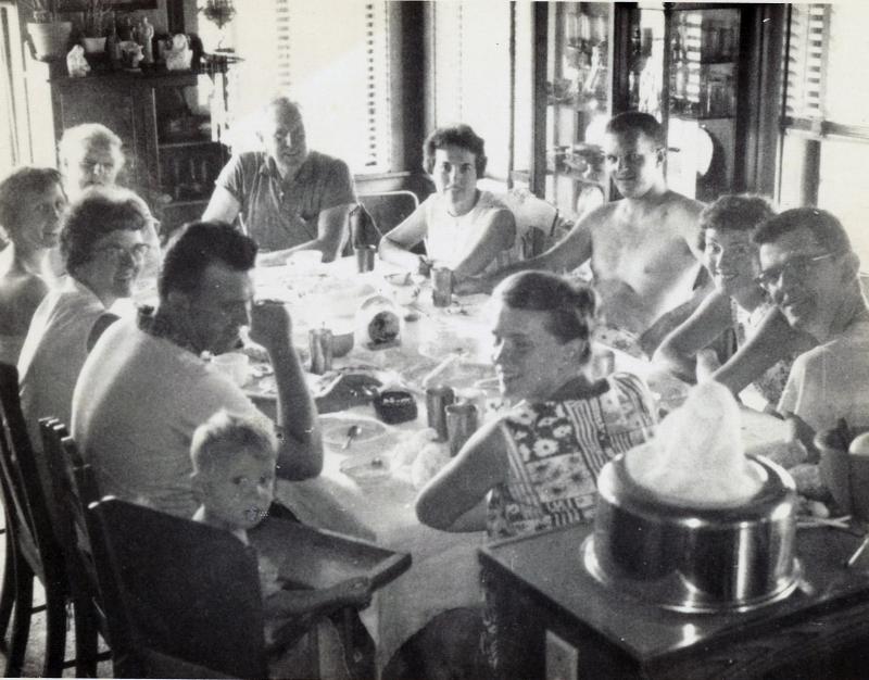 A Walsh family dinner at the Dewey Beach cottage meant a crowded table. And true to tradition, the younger children were likely in the back yard eating peanut-butter-and-jelly sandwiches and drinking hose water.